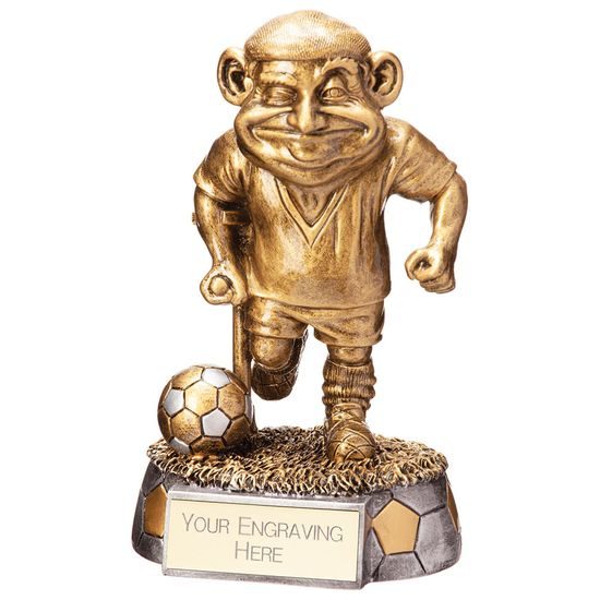 Novelty Football Funnies Trophy - Grumpy