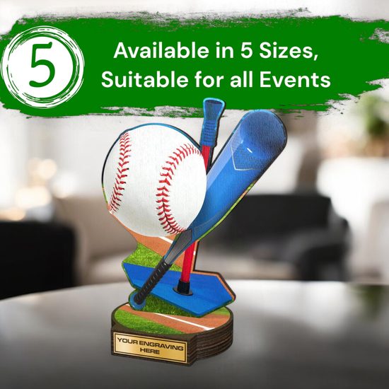 Grove T-ball Real Wood Trophy