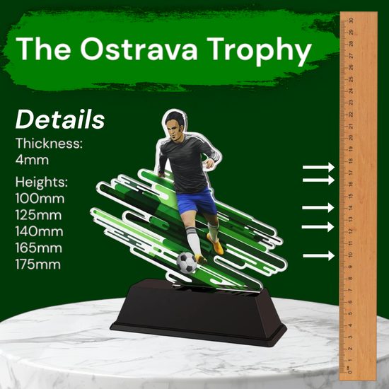 Ostrava Football Blue Kit Arts Trophy