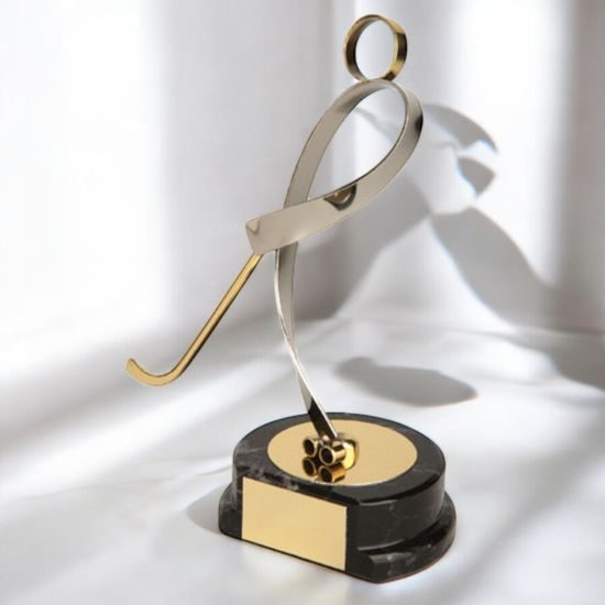 Sevilla Ice Hockey Handmade Metal Trophy