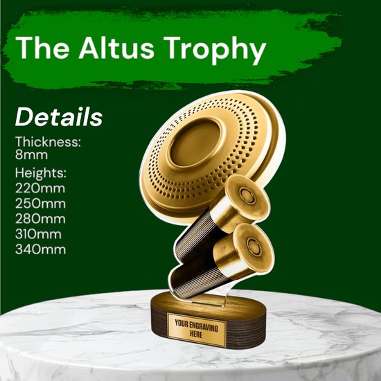 Altus Classic Clay Pigeon Shooting Trophy