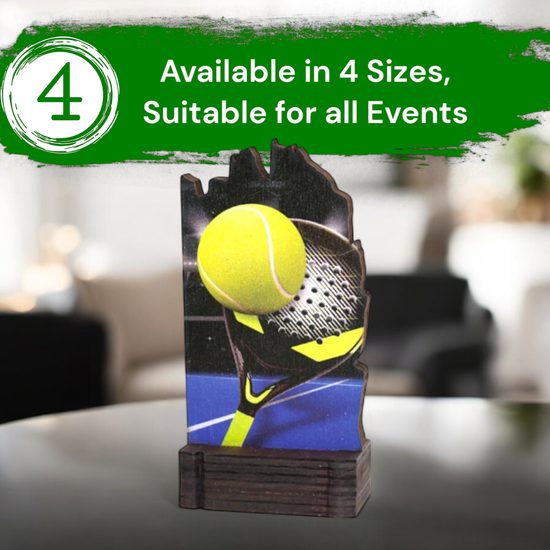 Shard Padel Tennis Eco Friendly Wooden Trophy