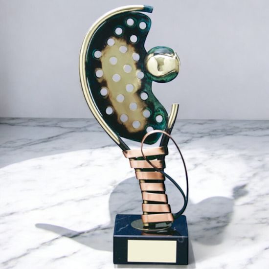Zaragoza Padel Handmade Metal Trophy