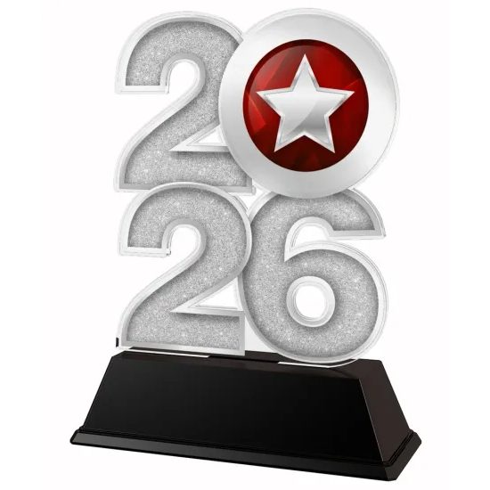Gold Star Year Trophy – Award with Year Selection