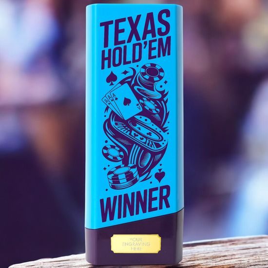Tower Elite Heavyweight Poker Texas Hold'em Winner Trophy