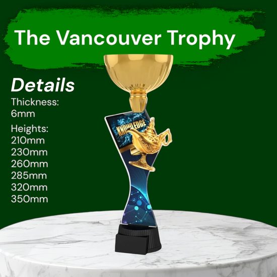 Vancouver Magic Lamp Quiz Gold Cup Trophy