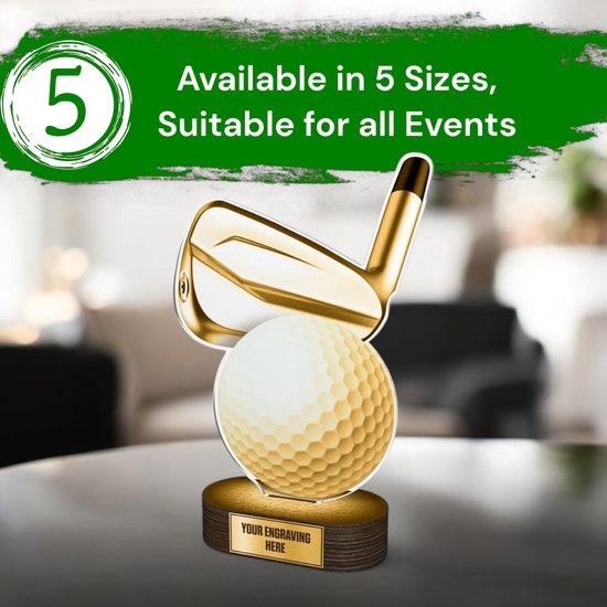 Altus Classic Golf Iron Trophy