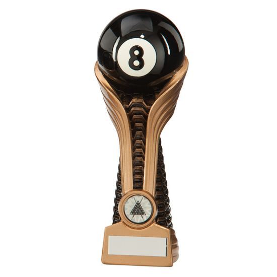 Gauntlet 8 Ball Pool Trophy (FREE LOGO)