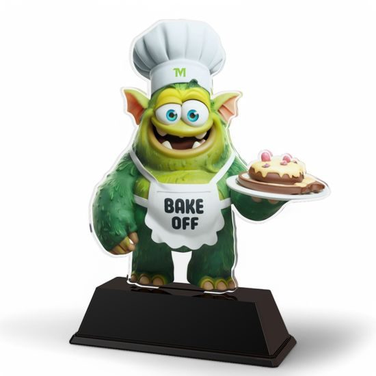 "Biscuitto" The Bake Off Trophy Monster