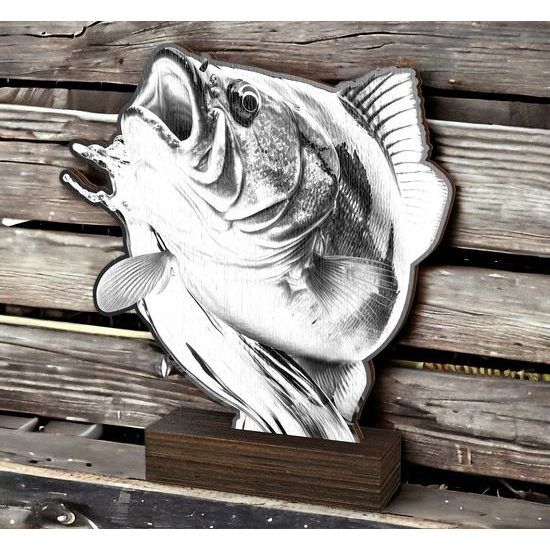 Sierra Classic Fishing Bream Real Wood Trophy