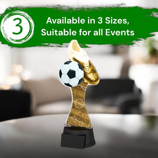 Classic Toronto Football Ball and Boot Trophy