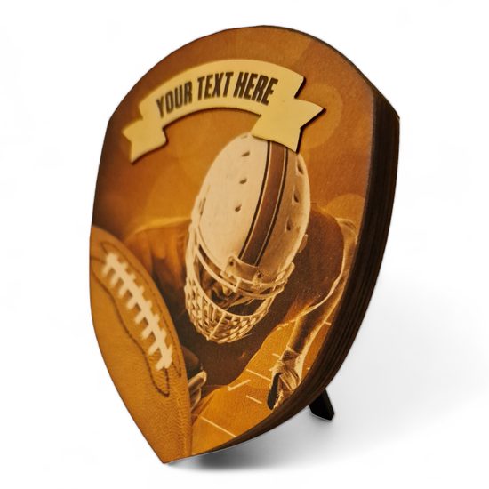 Regal Birchwood American Football Sepia Shield