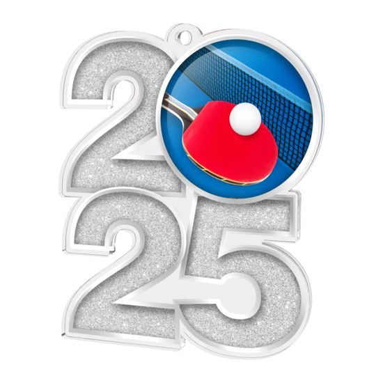 Table Tennis 2025 Medal