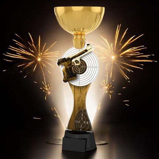 Vancouver Classic Pistol Shooting Gold Cup Trophy