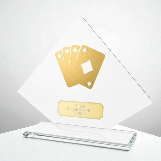 Vanguard Glass and Metal Fusion Cards Trophy