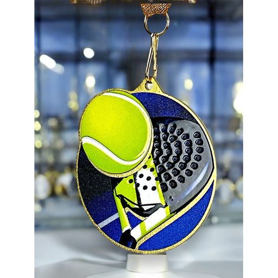 Aurum Padel Tennis Stainless Steel Medal