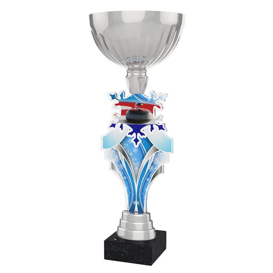 Alpine Curling Silver Cup Trophy