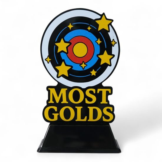 Roswell Archery Most Golds Trophy