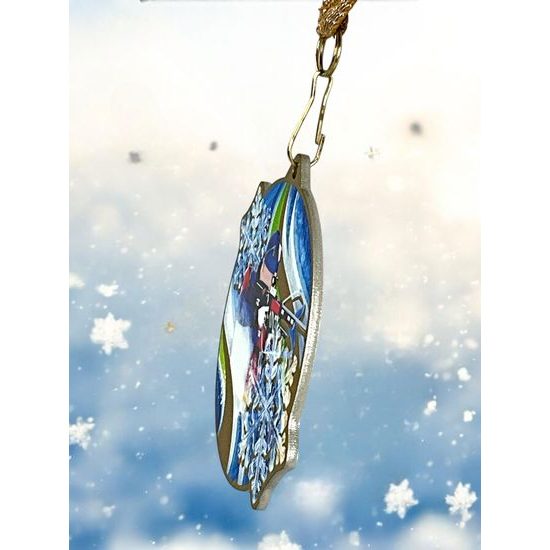 Aurum Stainless Steel Biathlon Medal