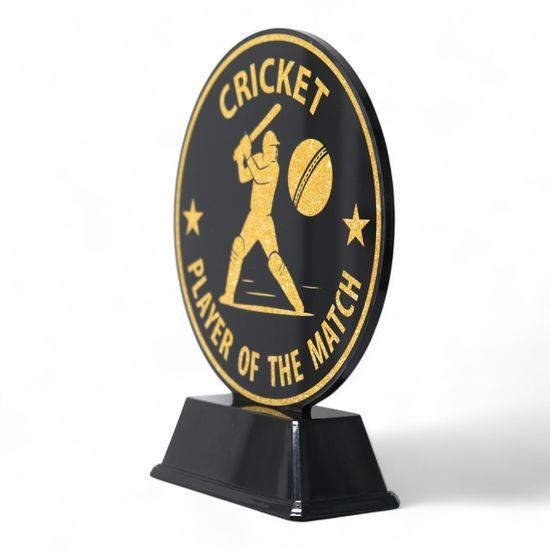 Quantum Cricket Player of the Match Trophy