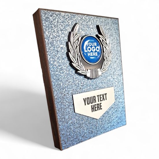 Gemstone Light Blue Birchwood Logo Insert Shield