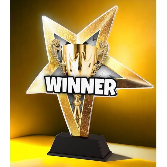 Winner Star Trophy