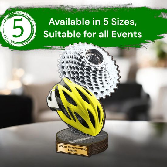 Grove Cycling Real Wood Trophy