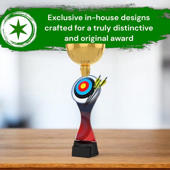 Vancouver Archery Target Gold Cup Trophy