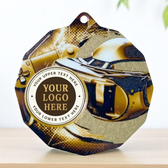 Dodeca eSport Gaming Stainless Steel Logo Insert Medal