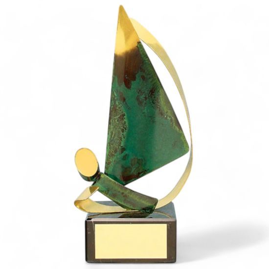 Galicia Sailing Handmade Metal Trophy