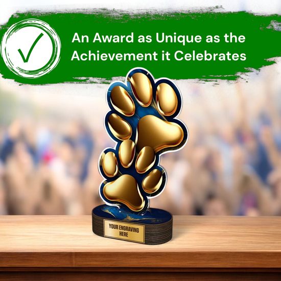 Altus Dog Paw Trophy