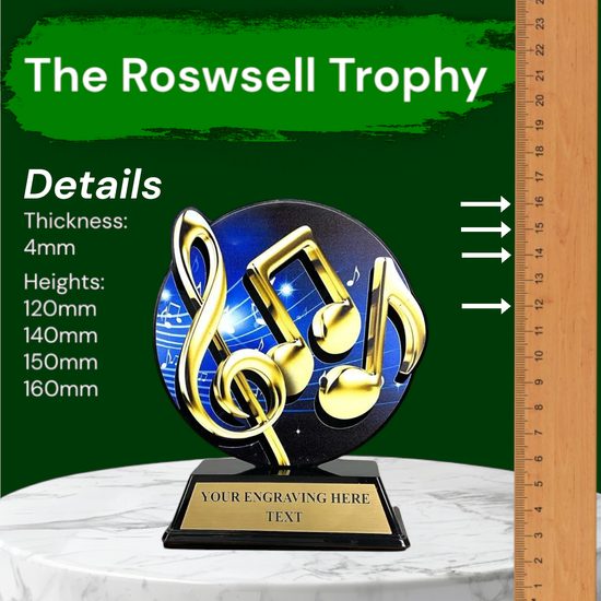 Roswell Music Trophy