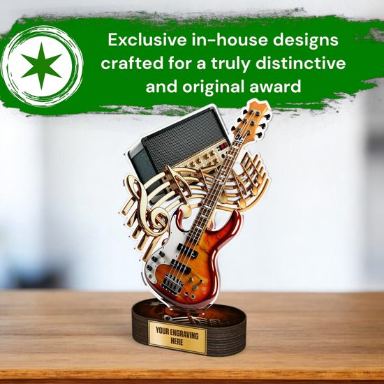 Altus Bass Guitar Trophy
