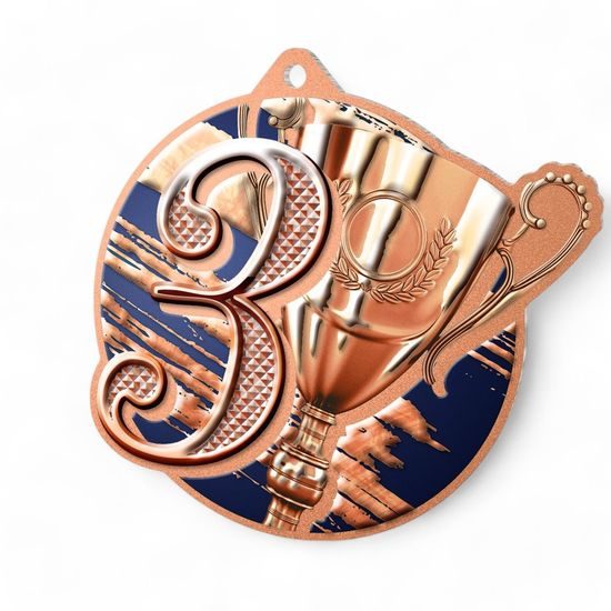 Aurum 3rd Place Bronze Stainless Steel Medal