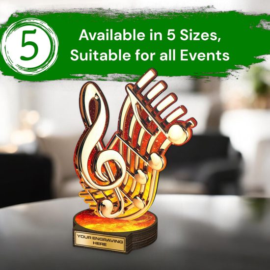 Grove Music Real Wood Trophy