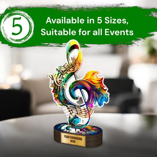 Altus Music Treble Clef Trophy