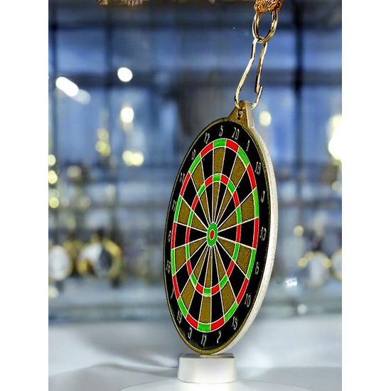 Aurum Darts Stainless Steel Medal