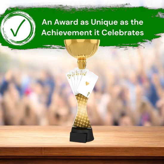 Vancouver Classic Playing Cards Gold Cup Trophy