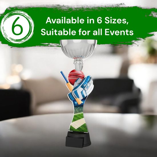 Montreal Cricket Gloves Silver Cup Trophy