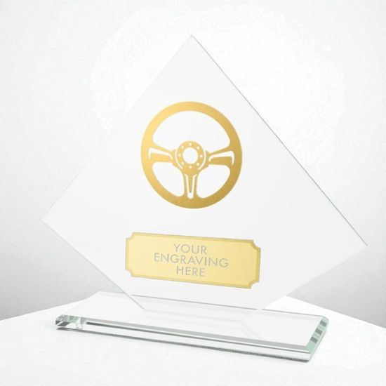 Vanguard Glass and Metal Fusion Motor Sport Trophy