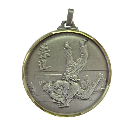 Diamond Edged Judo Sensei Silver Medal