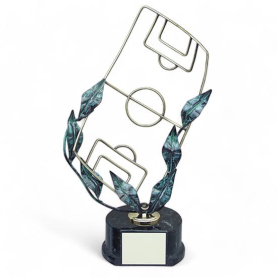 Utrera Football Pitch Handmade Metal Trophy