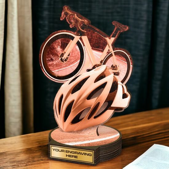 Grove Classic Road Bike Real Wood Trophy
