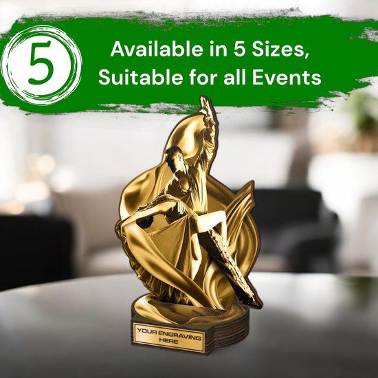 Grove Classic Ballroom Dance Real Wood Trophy