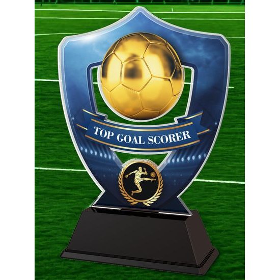 Club Colours Top Goal Scorer Shield Trophy
