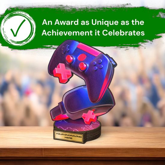 Grove Esports Real Wood Trophy