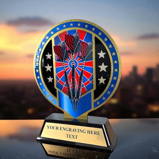 Sentinel Stainless Steel Electronic Darts Trophy