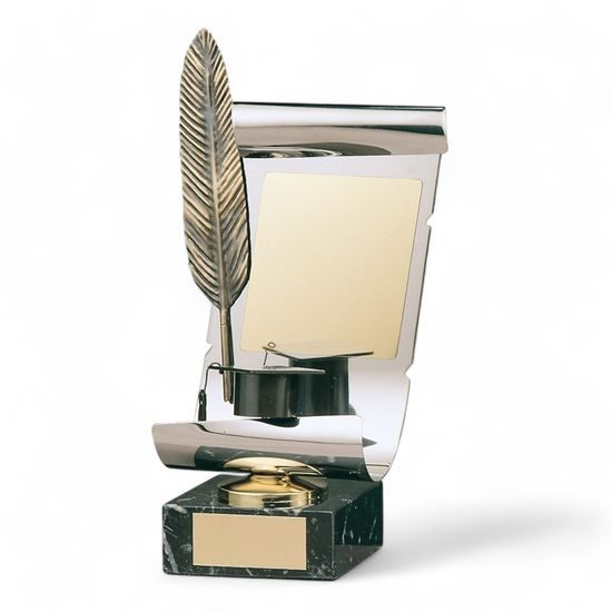 Dickens Literature Handmade Metal Trophy