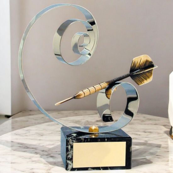 Paradas Darts Handmade Metal Trophy