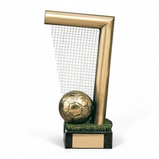 Combi Football Goal Post Handmade Metal Trophy